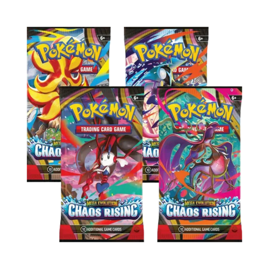 Chaos Rising Booster Pack Art Bundle [Set of 4]