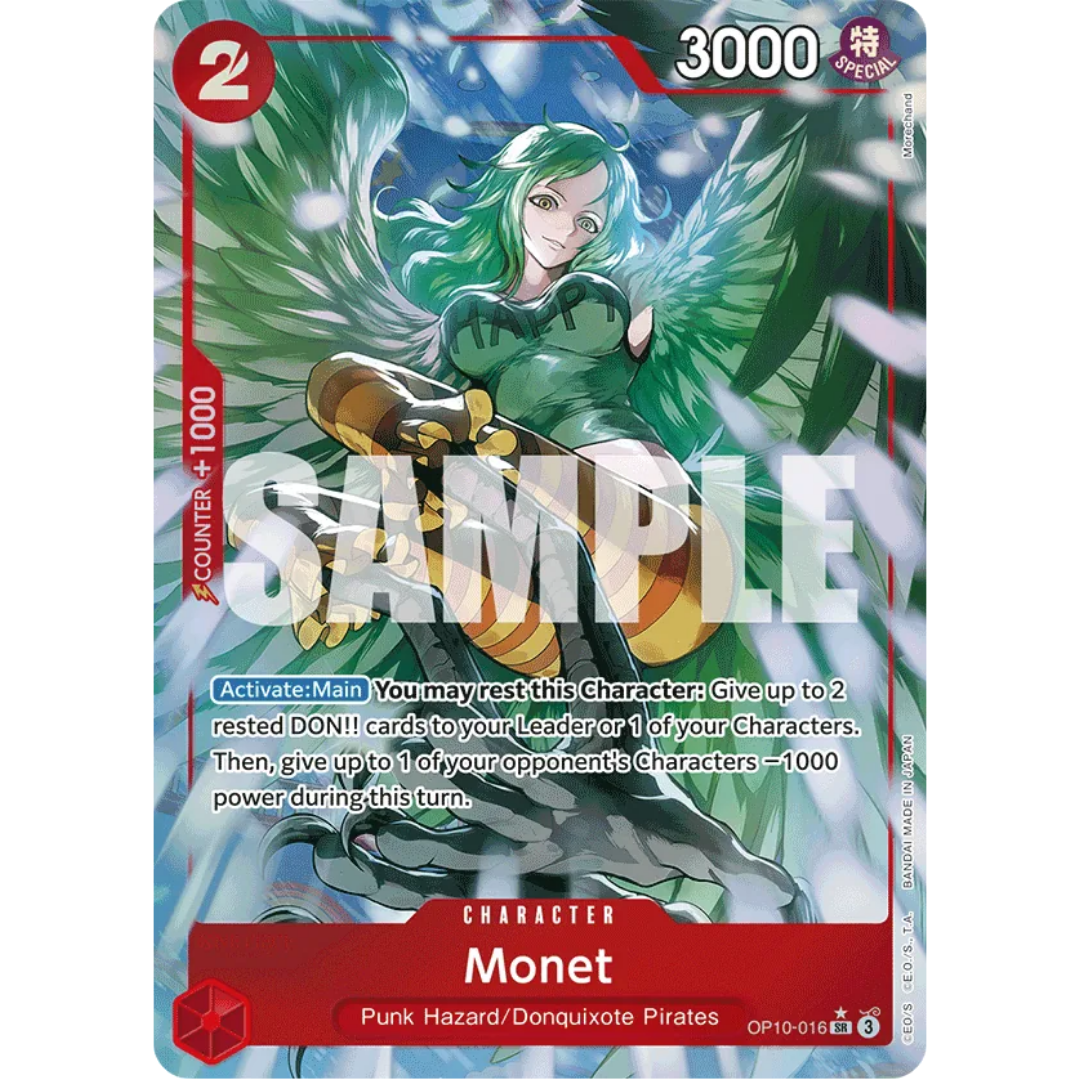 Monet (Parallel) (OP10-016) - Royal Blood Foil