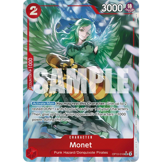 Monet (Parallel) (OP10-016) - Royal Blood Foil