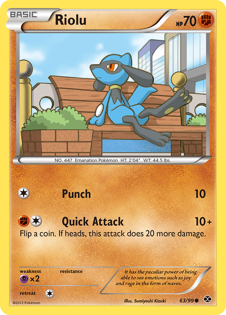 Riolu 063  Next Destinies - Common