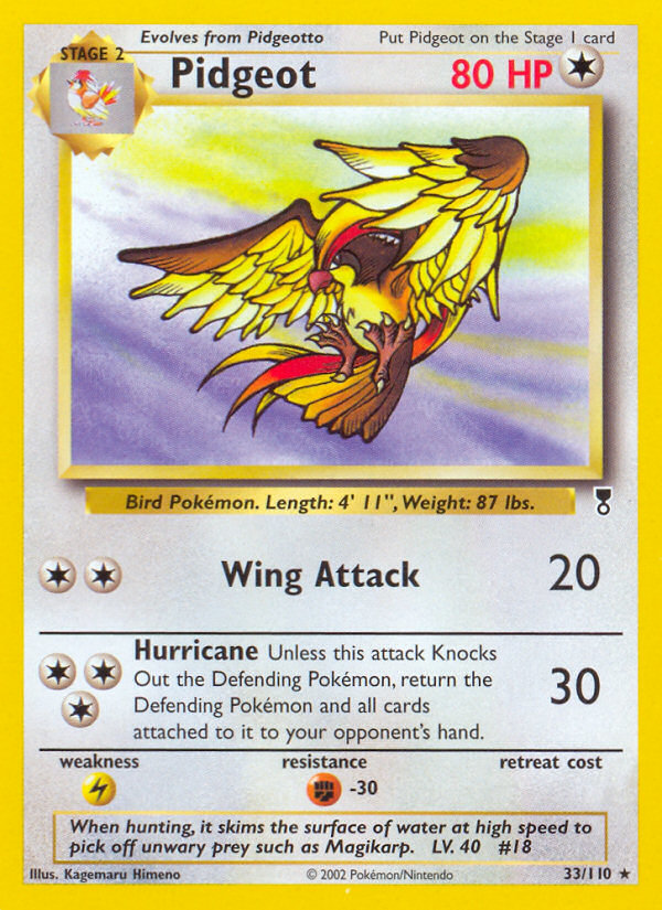 Pidgeot  Legendary Collection - Rare