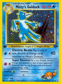 Misty's Golduck 012  - Unlimited Holofoil Gym Challenge - Holo Rare