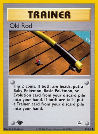 Old Rod 064  - Unlimited Neo Revelation - Common