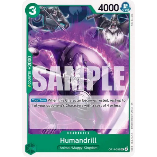 Humandrill (OP14-032) - The Azure Sea's Seven