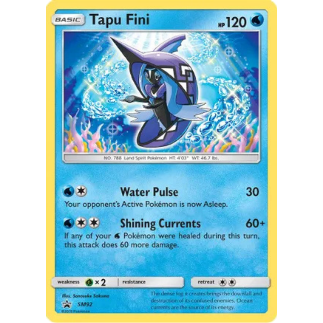 Tapu Fini - SM92  - Holofoil SM Promos - Promo