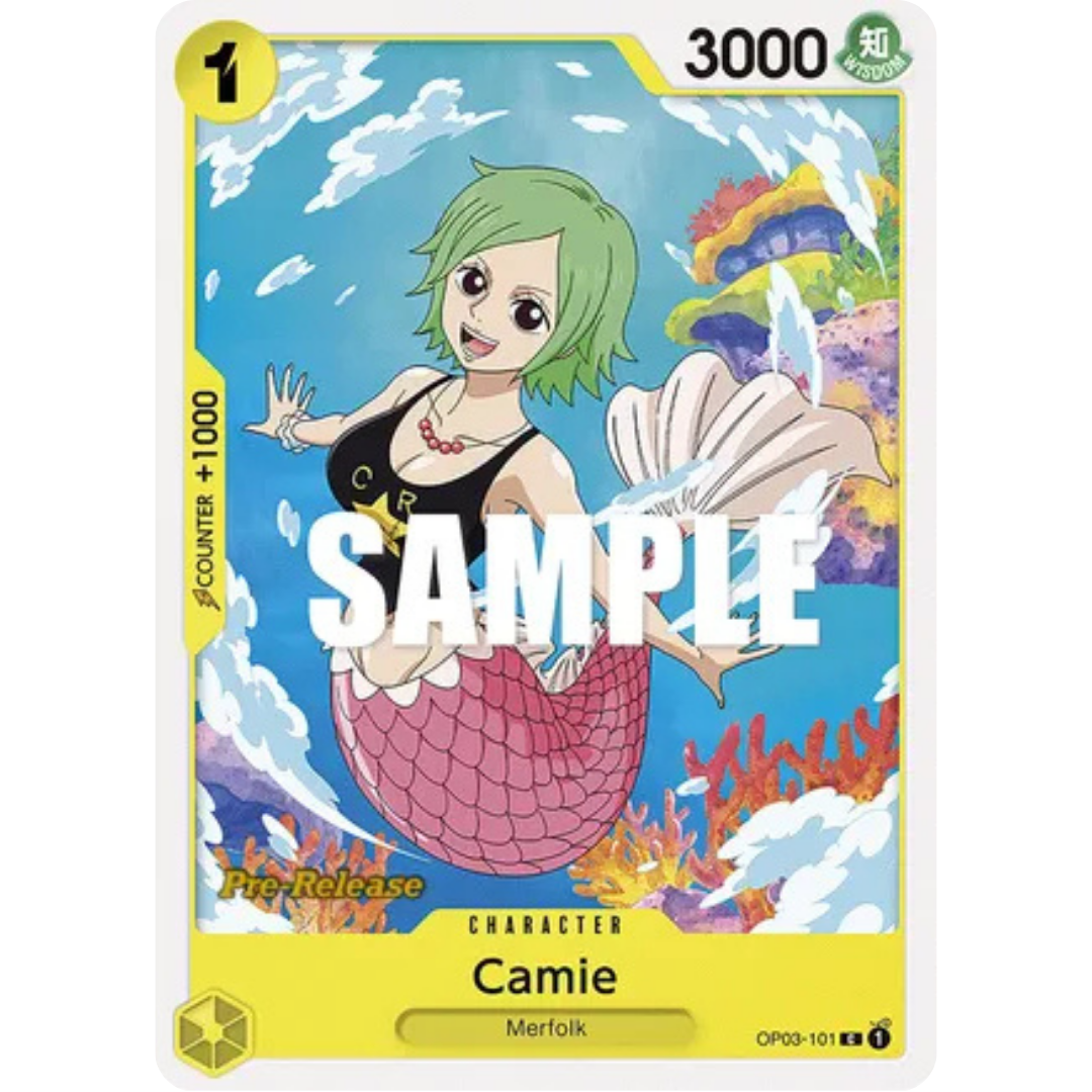 Camie (OP03-101) - Pillars of Strength Pre-Release Cards