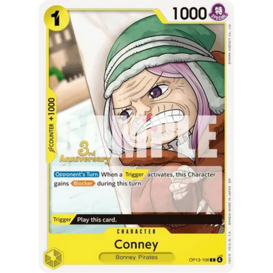 Conney (OP13-106) - Carrying On His Will: 3rd Anniversary Tournament Cards