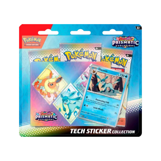 Prismatic Evolutions Tech Sticker Collection [Glaceon]