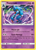 Toxicroak  SM  Ultra Prism - Rare