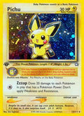 Pichu 012  - 1st Edition Holofoil Neo Genesis - Holo Rare