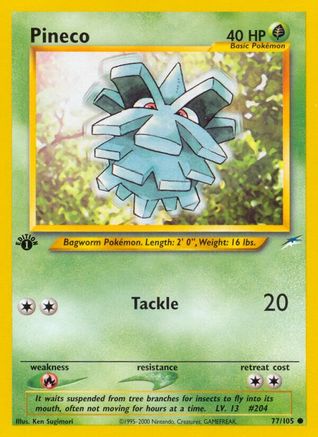 Pineco 077  - Unlimited Neo Destiny - Common