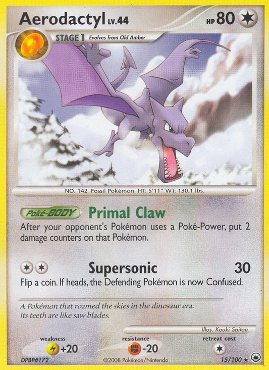 Aerodactyl  Majestic Dawn - Rare