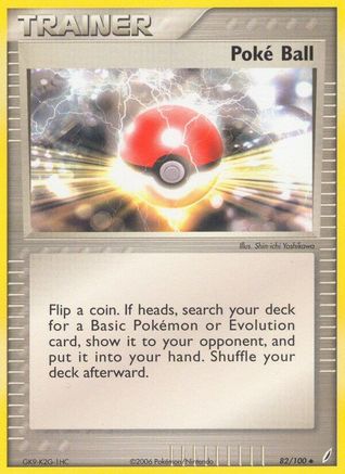 Poke Ball/100  Crystal Guardians - Uncommon