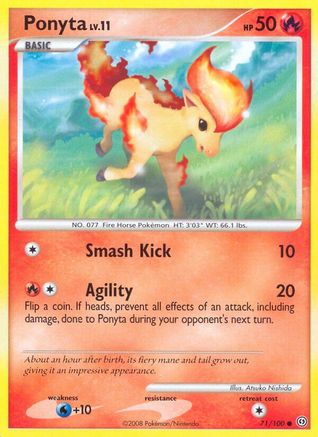 Ponyta 071  Stormfront - Common