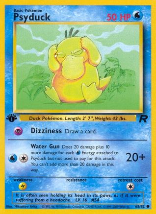 Psyduck 065  - Unlimited Team Rocket - Common