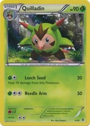 Quilladin  - Holofoil Kalos Starter Set - Common