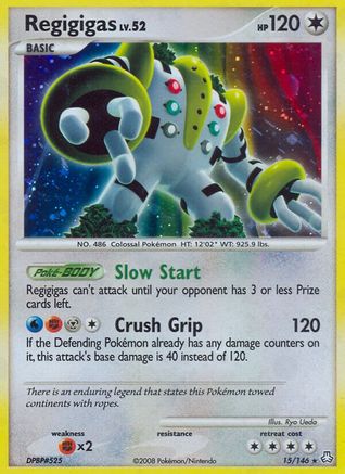 Regigigas (15)  - Holofoil Legends Awakened - Holo Rare
