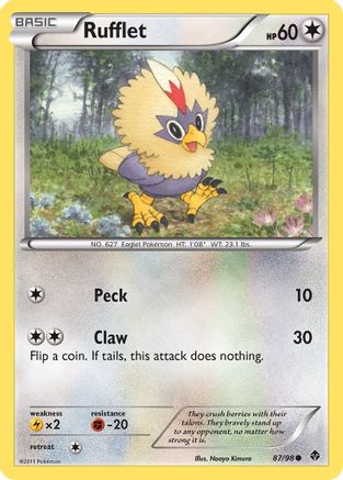 Rufflet (87)  Emerging Powers - Uncommon