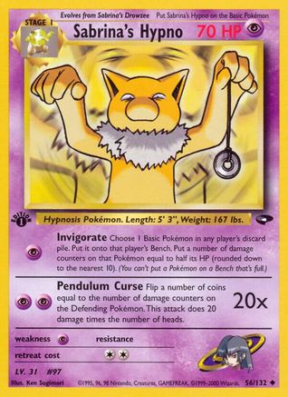 Sabrina's Hypno 056  - Unlimited Gym Challenge - Uncommon