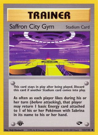 Saffron City Gym 122  - Unlimited Gym Challenge - Uncommon