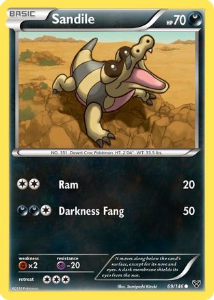 Sandile  XY Base Set - Common
