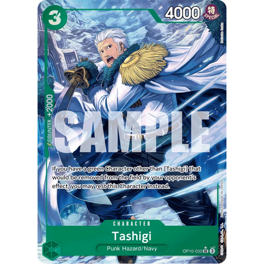 Tashigi (Parallel) (OP10-032) - Royal Blood Foil