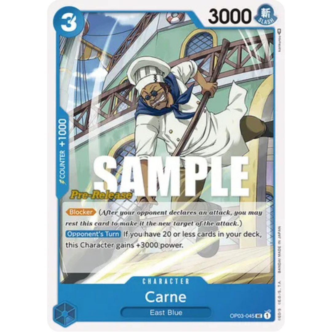 Carne (OP03-045) - Pillars of Strength Pre-Release Cards