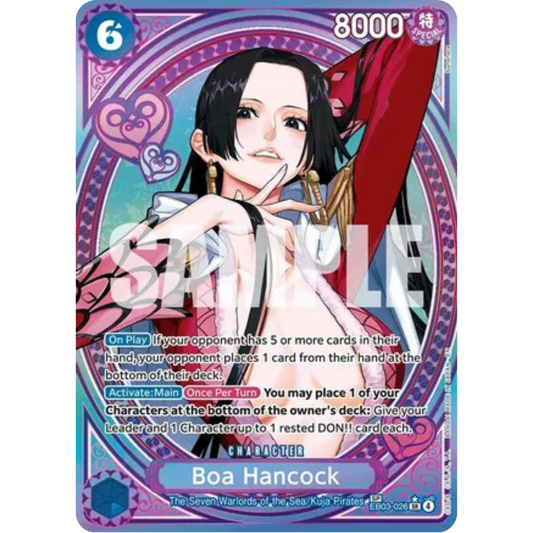 Boa Hancock (SP) (EB03-026) - Extra Booster: One Piece Heroines Edition Foil