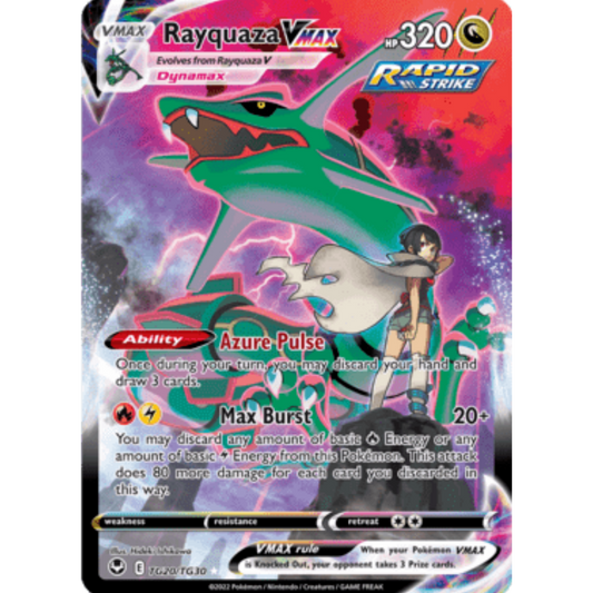 Rayquaza VMAX (TG20/TG30) [Sword & Shield: Silver Tempest]