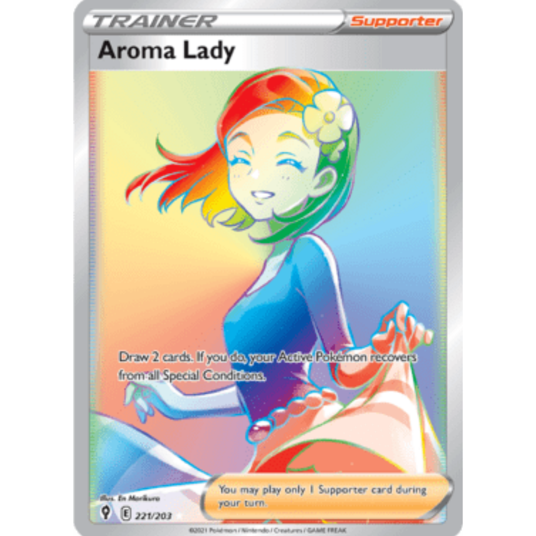 Aroma Lady (221/203) [Sword & Shield: Evolving Skies]