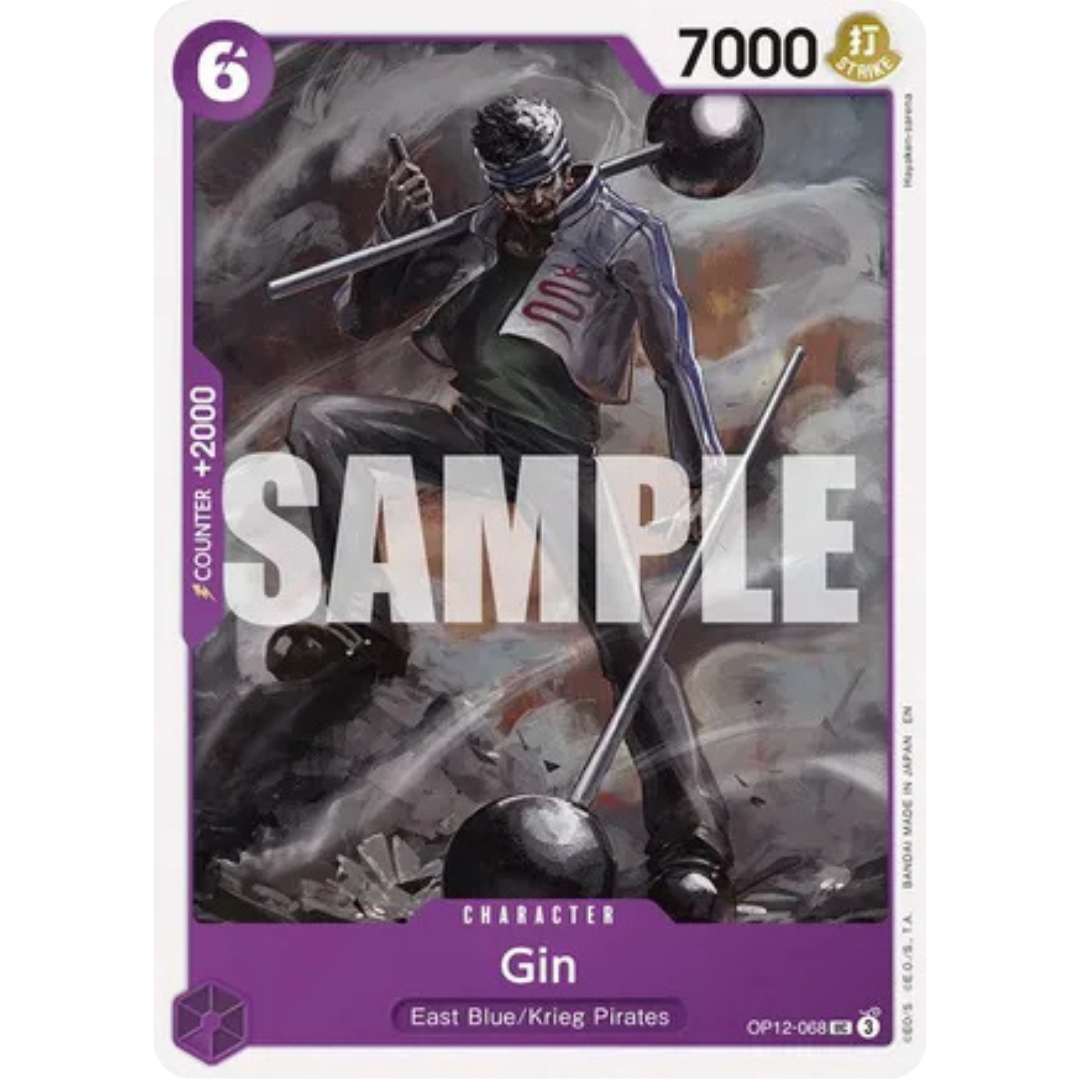 Gin (OP12-068) - Legacy of the Master