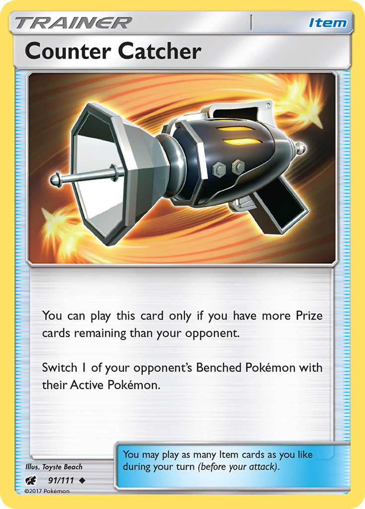 Counter Catcher 091  SM  Crimson Invasion - Uncommon