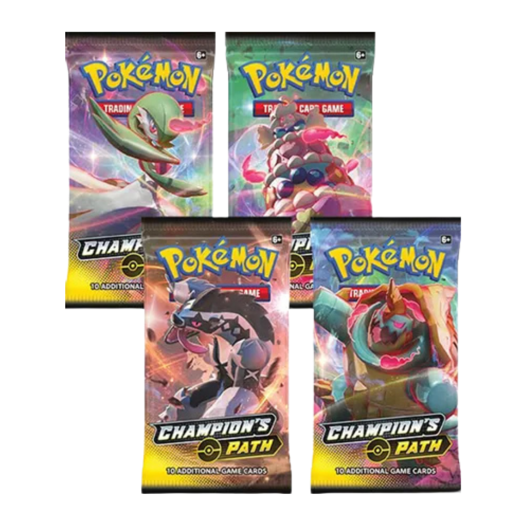 Champion's Path Booster Pack Art Bundle [Set of 4]