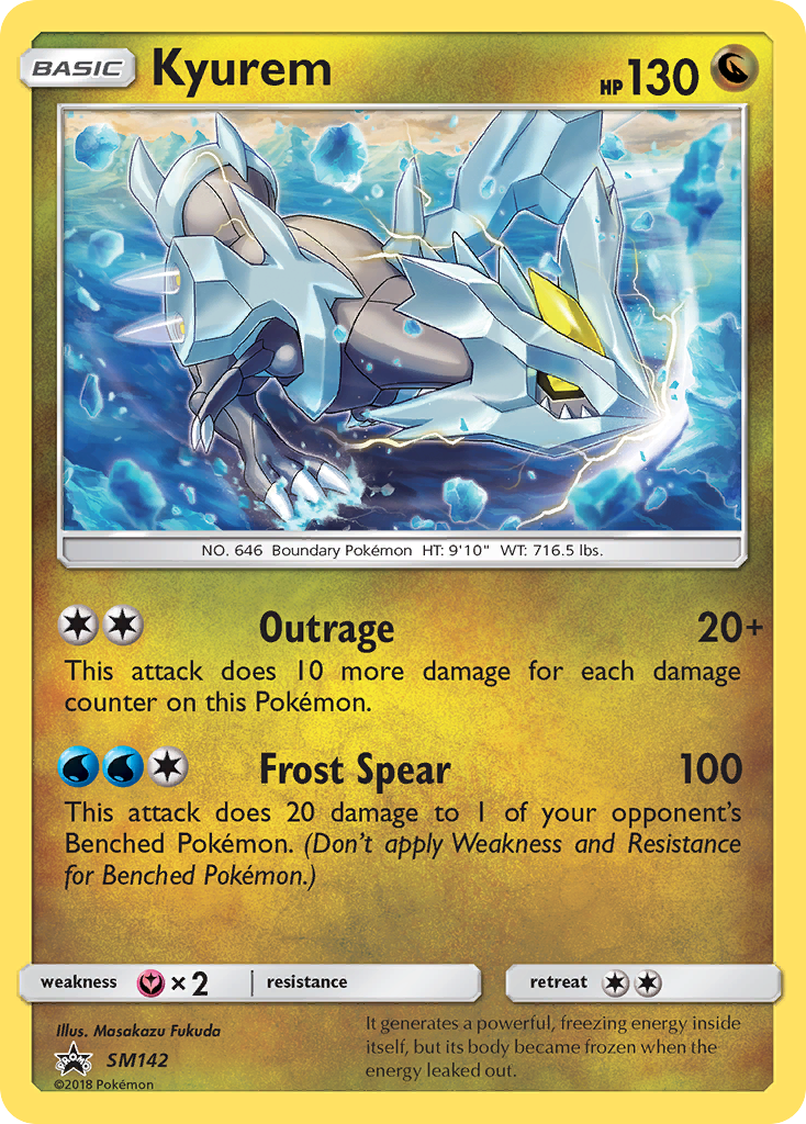Kyurem - SM142  - Holofoil SM Promos - Promo