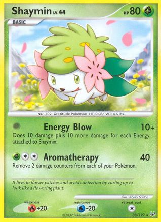 Shaymin (38)  Platinum - Rare