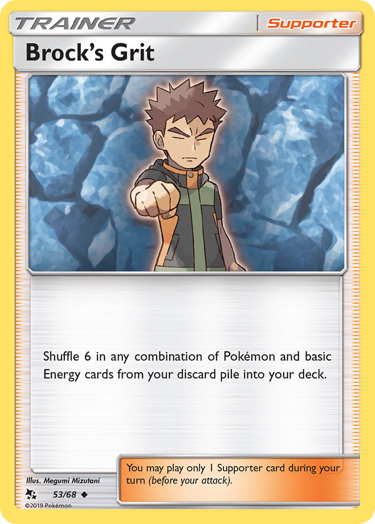 Brock's Grit 053  Hidden Fates - Uncommon