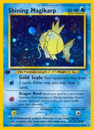 Shining Magikarp  Neo Revelation - Secret Rare