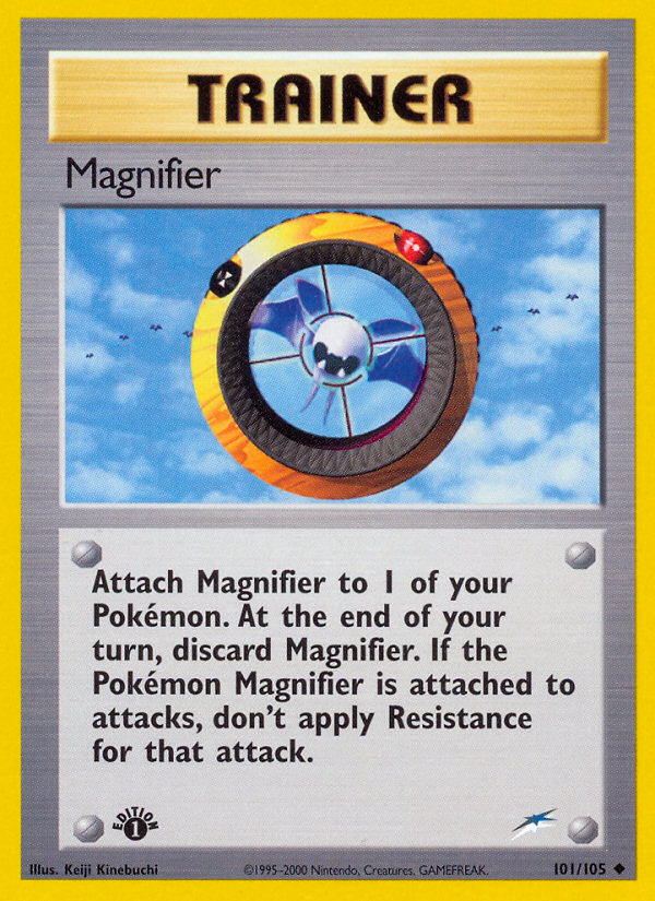 Magnifier 101  - 1st Edition Neo Destiny - Uncommon