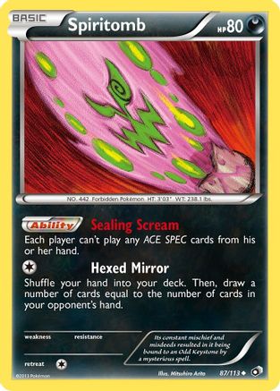 Spiritomb  Legendary Treasures - Uncommon