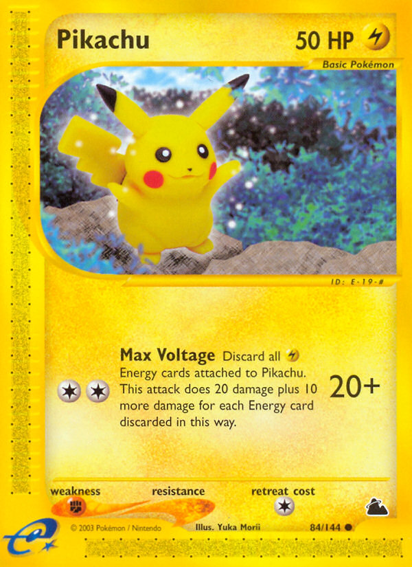 Pikachu  Skyridge - Common