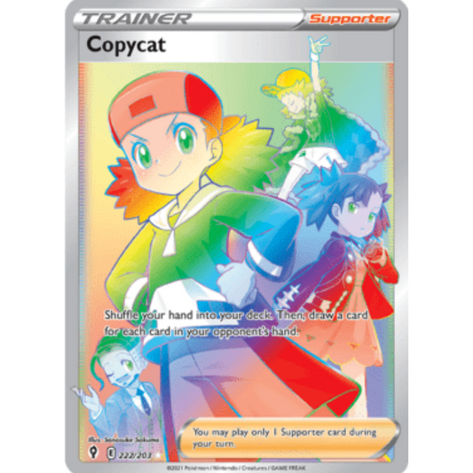 Copycat (222/203) [Sword & Shield: Evolving Skies]