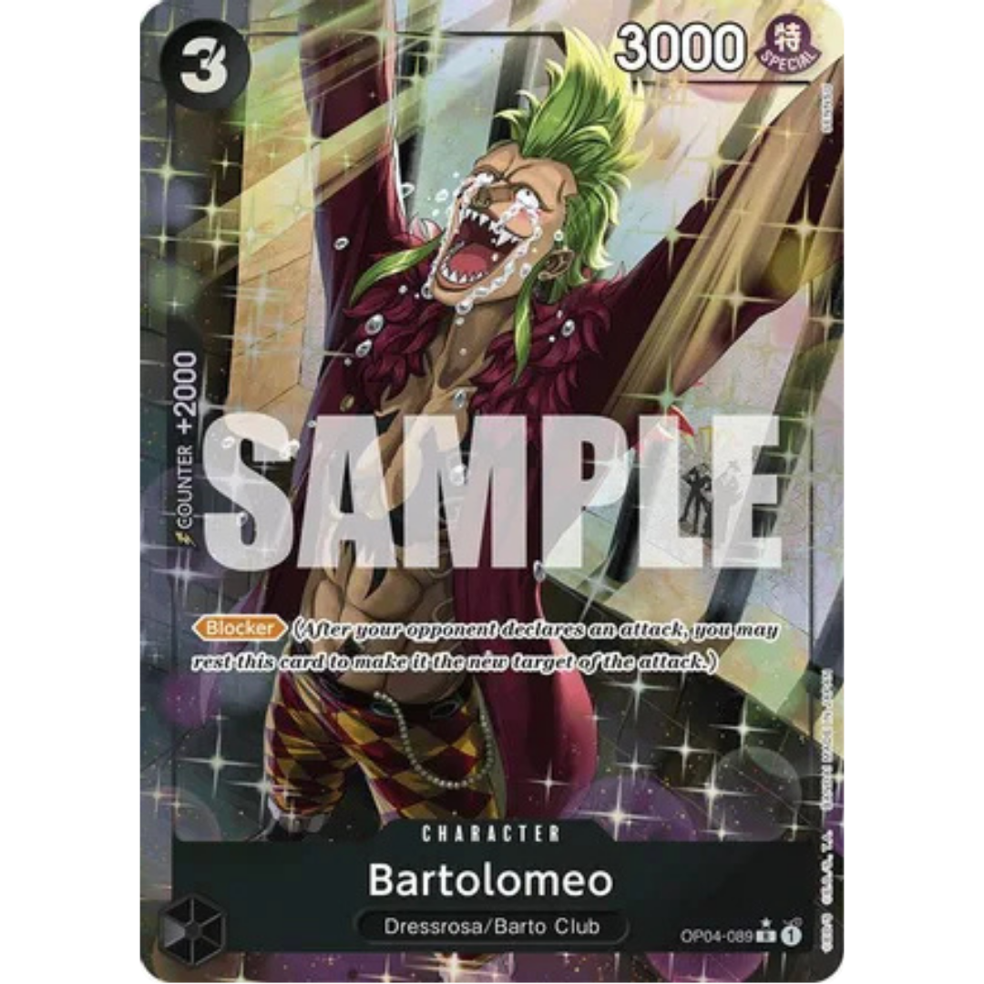 Bartolomeo (OP04-089) (Alternate Art) (OP04-089) - Premium Booster -The Best- Foil