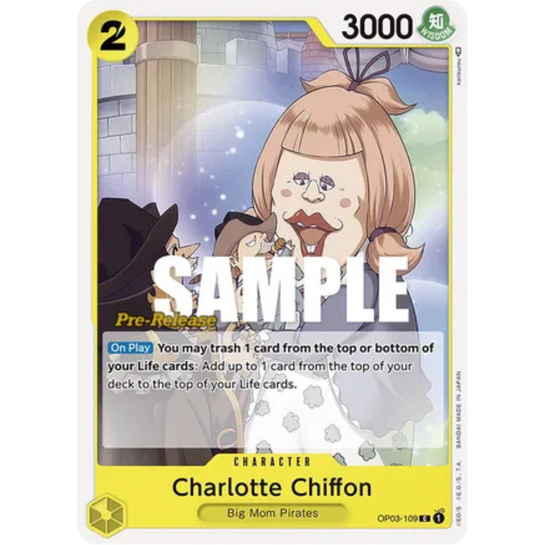 Charlotte Chiffon (OP03-109) - Pillars of Strength Pre-Release Cards