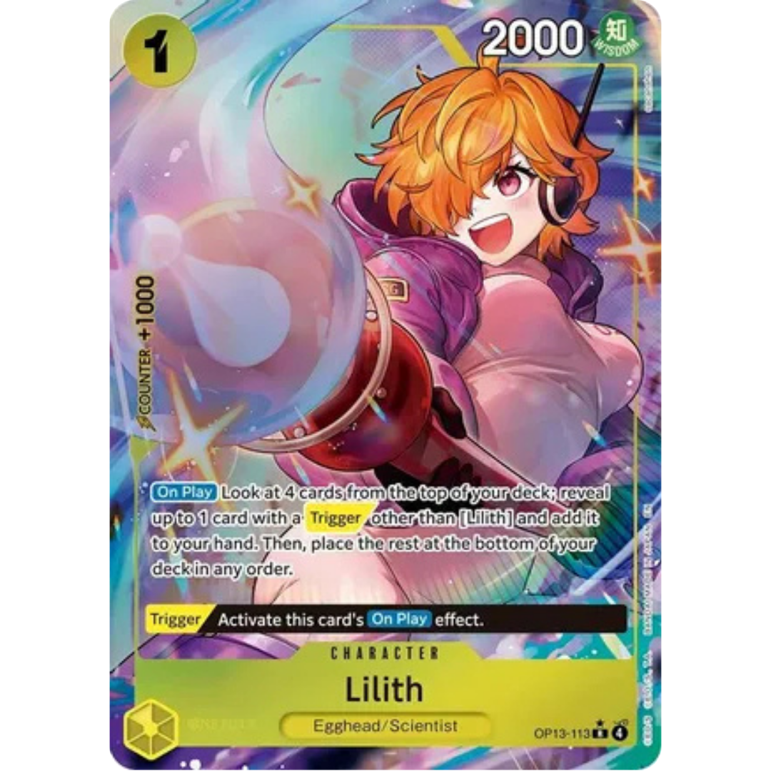 Lilith (Alternate Art) (OP13-113) - Carrying On His Will Foil