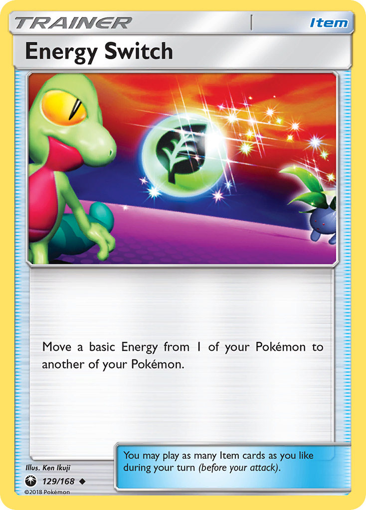 Energy Switch 129  SM  Celestial Storm - Uncommon