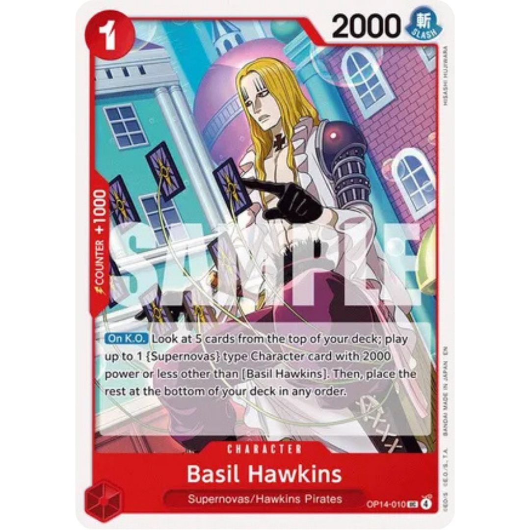 Basil Hawkins (OP14-010) - The Azure Sea's Seven