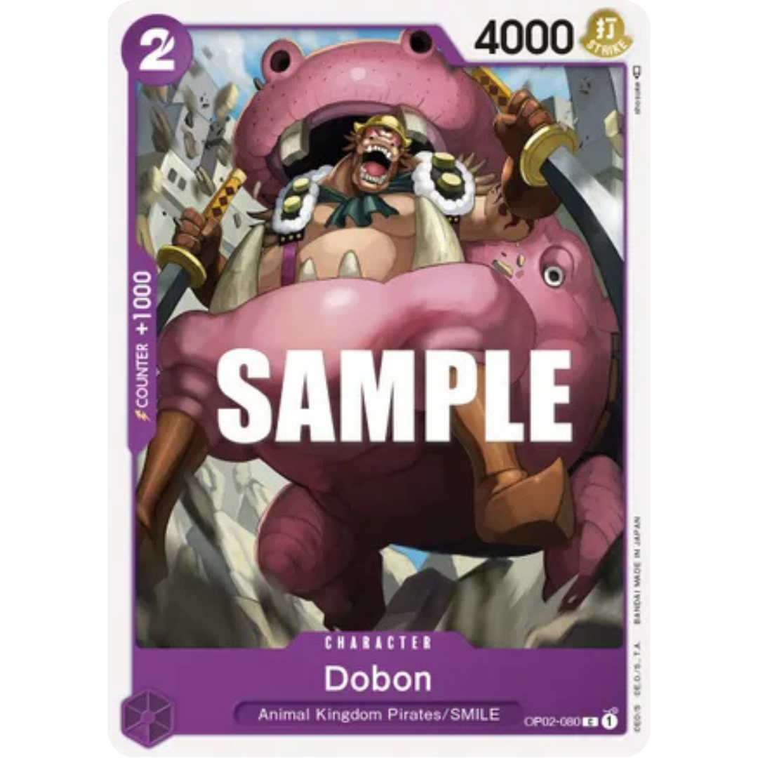 Dobon (OP02-080) - Paramount War