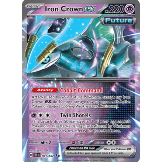 Iron Crown ex (081/162) [Scarlet & Violet: Temporal Forces]