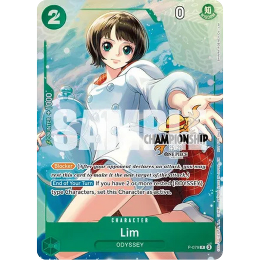 Lim (CS 25-26 Event Pack Finalist Ver.) (P-079) - One Piece Promotion Cards Foil