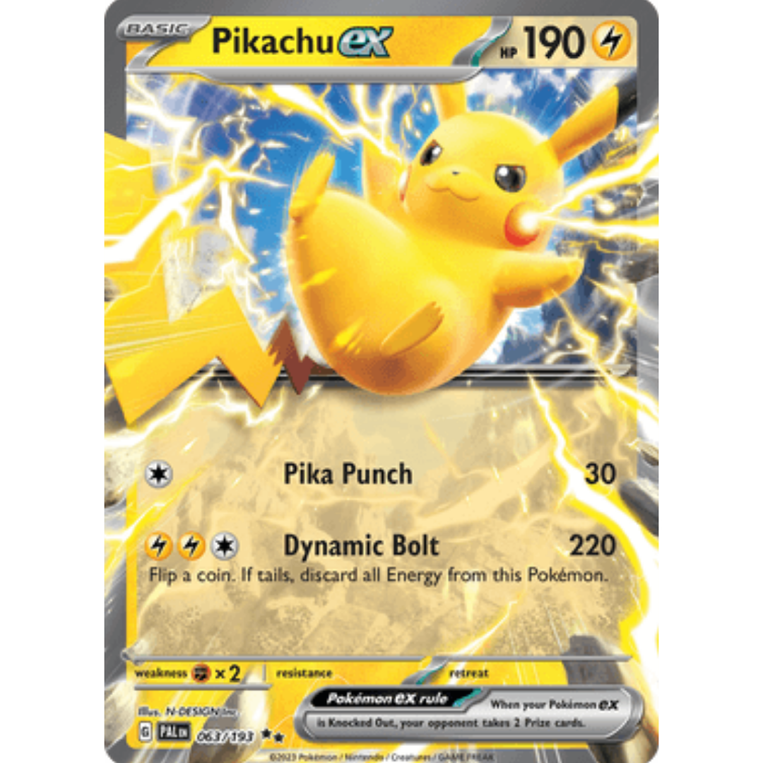 Pikachu ex (063/193) [Scarlet & Violet: Paldea Evolved]